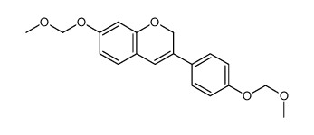 7-(methoxymethoxy)-3-[4-(methoxymethoxy)phenyl]-2H-chromene结构式