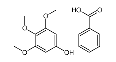 benzoic acid,3,4,5-trimethoxyphenol Structure