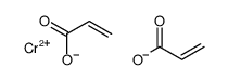 chromium(2+),prop-2-enoate结构式
