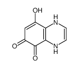 5,6,8-Quinoxalinetriol结构式