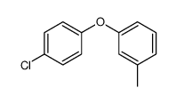 1-chloro-4-(3-methylphenoxy)benzene结构式