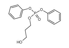 phosphoric acid-(3-hydroxy-propyl ester)-diphenyl ester结构式