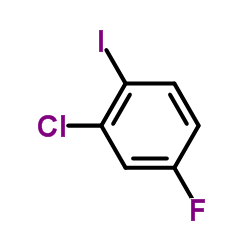 2-Chloro-4-fluoro-1-iodobenzene Structure