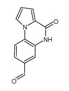 4-oxo-4,5-dihydropyrrolo[1,2-a]quinoxaline-7-carbaldehyde结构式