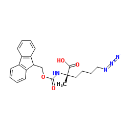 (S)-N-Fmoc-2-(4'-azido)alanine Structure