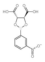 3-硝基苯硼酸 D-酒石酸酯结构式