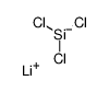 lithium,trichlorosilanide Structure