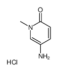 1-甲基-5-氨基吡啶-2(1H)-酮盐酸盐结构式