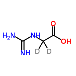 胍基乙酸-D2结构式