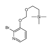 2-[(2-bromopyridin-3-yl)oxymethoxy]ethyl-trimethylsilane Structure