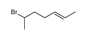 (E)-6-Brom-2-hepten结构式