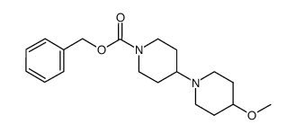 benzyl 4-methoxy-1,4'-bipiperidine-1'-carboxylate Structure