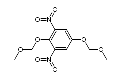 2,5-bis(methoxymethoxy)-1,3-dinitrobenzene结构式