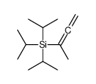 buta-2,3-dien-2-yl-tri(propan-2-yl)silane结构式