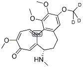 秋水仙胺-D3结构式
