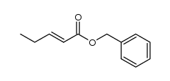 benzyl (E)-pent-2-enoate Structure