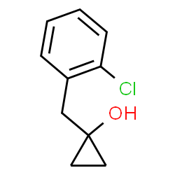1-(2-氯苄基)环丙醇结构式