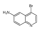 4-溴喹啉-6-胺结构式