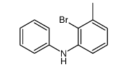 2-bromo-3-methyl-N-phenylaniline Structure