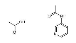 N-acetyl-3-aminopyridine acetate Structure