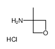 3-甲基氧杂环丁烷-3-胺盐酸盐结构式