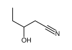 3-hydroxypentanenitrile Structure