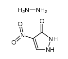 4-nitro-3-pyrazolone hydrazinium salt结构式