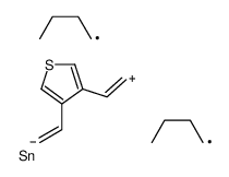 6,6-dibutylstannepino[4,5-c]thiophene结构式