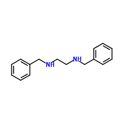 N,N'-二苄基乙二胺结构式