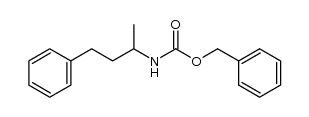 benzyl (4-phenylbutan-2-yl)carbamate结构式
