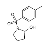 1-[(4-methylphenyl)sulfonyl]-2-pyrrolidinol结构式