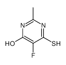 5-氟-2-(甲基硫代)-4(3H)-嘧啶酮结构式