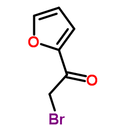 2-溴-1-(2-呋喃)-1-乙酮结构式