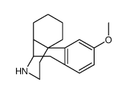 (+)-3-Methoxymorphinan结构式