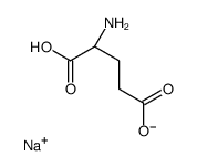 sodium,(4R)-4-amino-5-hydroxy-5-oxopentanoate Structure