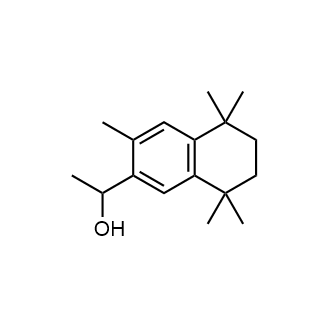 1-(3,5,5,8,8-Pentamethyl-5,6,7,8-tetrahydronaphthalen-2-yl)ethan-1-ol Structure