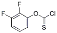 2,3-二氟苯基硫代氯甲酸酯结构式