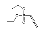 1-diethoxyphosphorylpropa-1,2-diene结构式