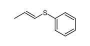 (Z)-1-(Phenylthio)propene Structure