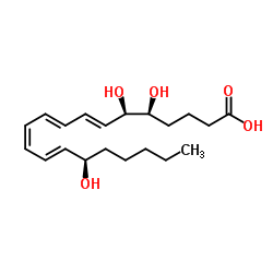15(R)-Lipoxin A4 structure