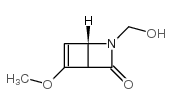 2-Azabicyclo[2.2.0]hex-5-en-3-one,2-(hydroxymethyl)-5-methoxy-,(1S)-(9CI) Structure