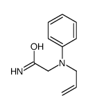 2-(N-prop-2-enylanilino)acetamide Structure