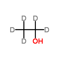 乙醇-1,1,2,2,2-d5结构式