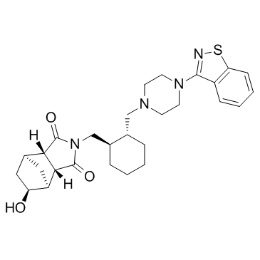鲁拉西酮缓解期代谢物14326结构式