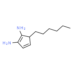 5-甲基环戊-1,3-二烯-1,2-二胺结构式