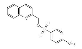 quinolin-2-ylmethyl 4-methylbenzenesulfonate structure