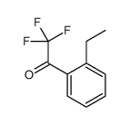 Ethanone, 1-(2-ethylphenyl)-2,2,2-trifluoro- (9CI)结构式