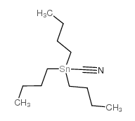 tri-n-butylcyanotin Structure