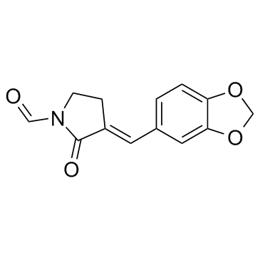 KNK 437(热激蛋白抑制剂I)结构式