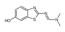 Formamidine, N-(6-hydroxy-2-benzothiazolyl)-N,N-dimethyl- (7CI,8CI)结构式